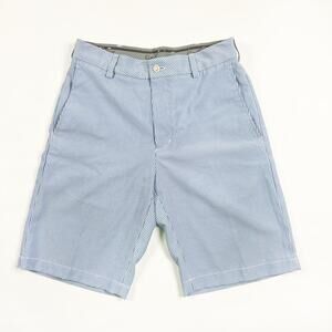 Walter Hagen mens blue pinstriped golf athletic shorts size 30